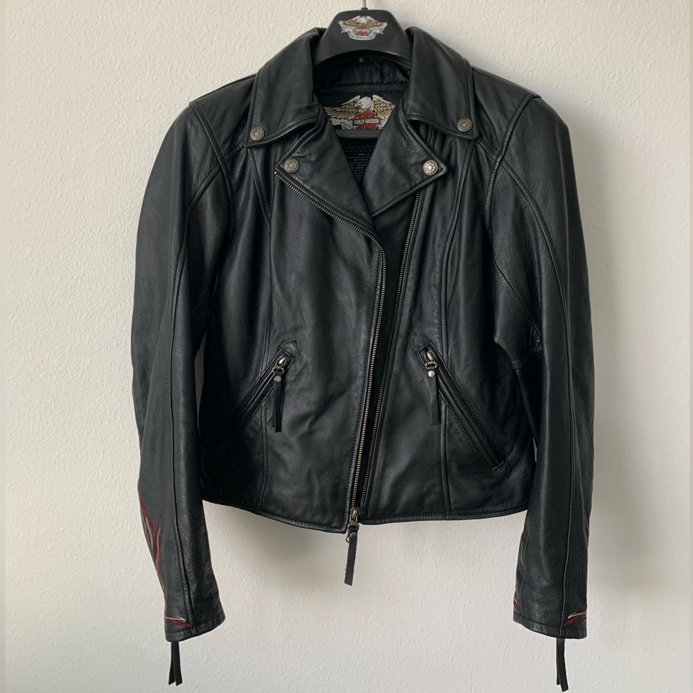 Harley Davidson Women’s Spade black leather jacket